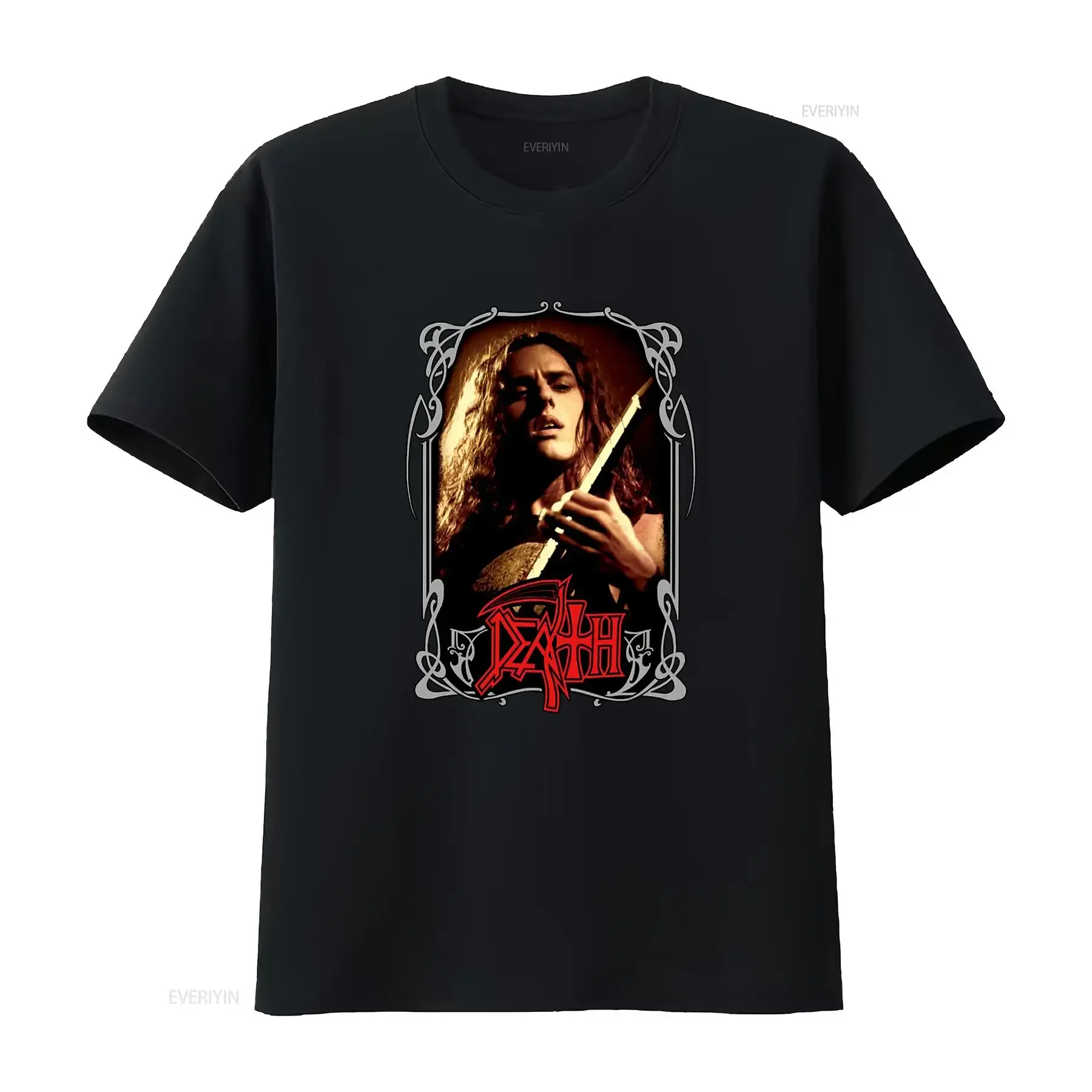 New Death Chuck Schuldiner T shirt Full Size S to 5XL LI66 vintage Washed graphic Stylish Casual designer clothes Unisex
