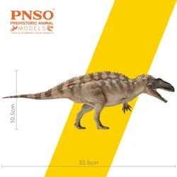 PNSO 61 Acrocanthosaurus Fergus Figure Carcharodontosauridae Dinosaur Prehistoric Animal Model Collector GK Decor Gift Toy