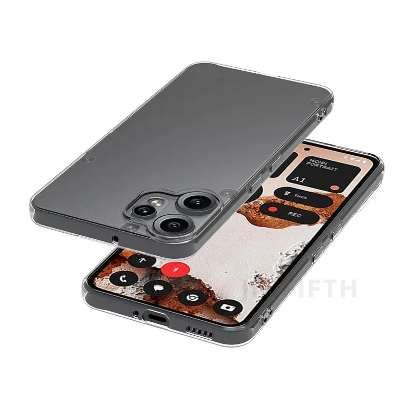 Simple Slim Soft TPU Clear Transparent Phone Case On For Nothing CMF Phone 2 Pro 5G CMFPhone2Pro Cover Fundas Capa Carcase Capa