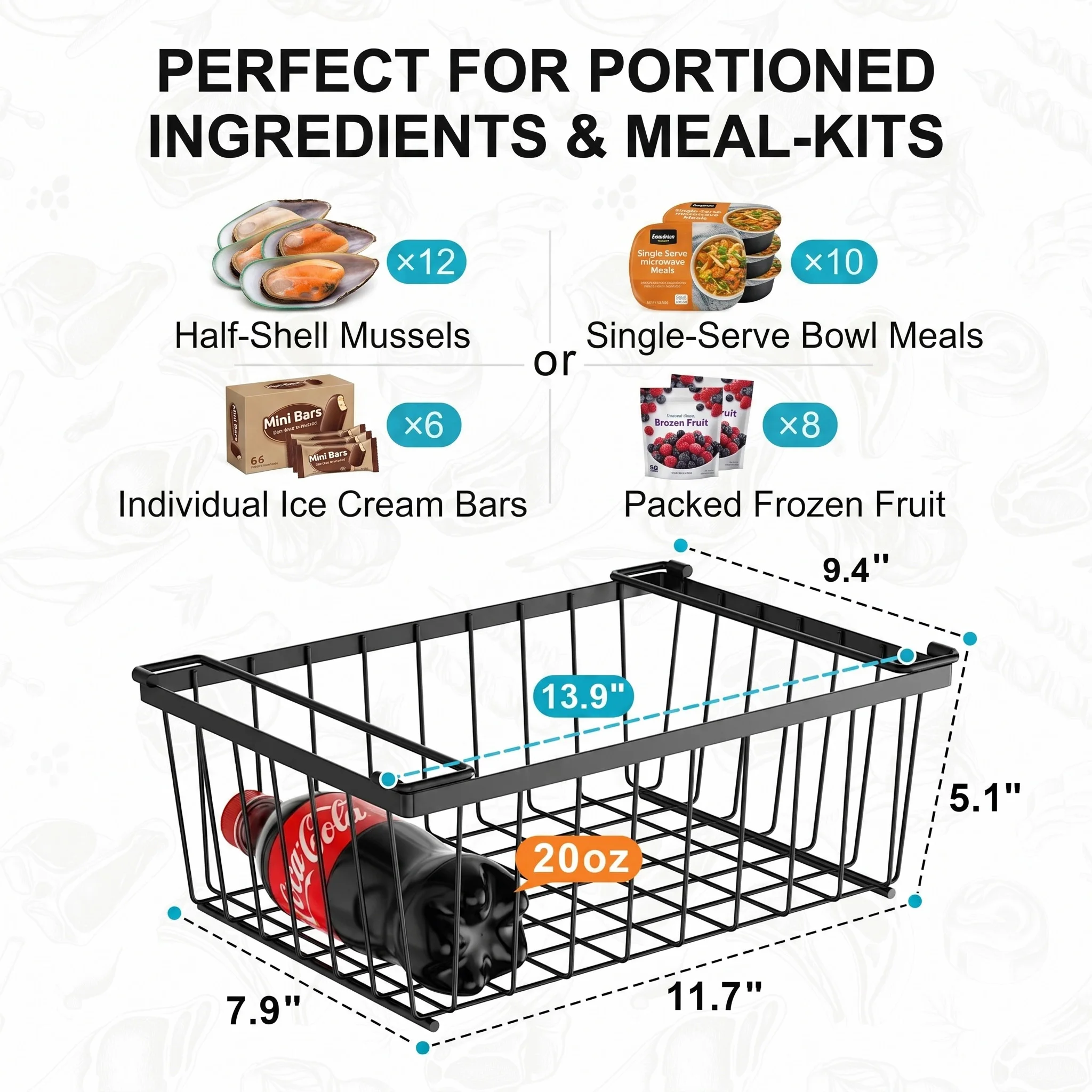 4-delige stapelbare diepvrieso - Food Storage Pantry recensie en prijs