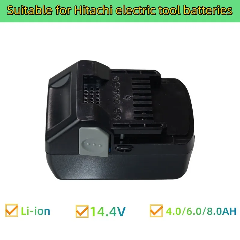 For 14,4 V 4.0/6.0/8.0Ah Hitachi Lithium-Ionen Batterie Pack Power Tool Combo Kit BSL1430 BSL1460B BSL1830 BSL1860B