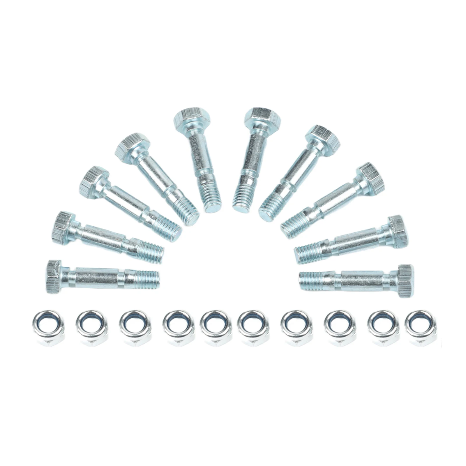 Snowblower Repair Silver Shear Pin Kit Winter Snow Removal Tools Chainsaws Repair Hardware Replacement Hardware