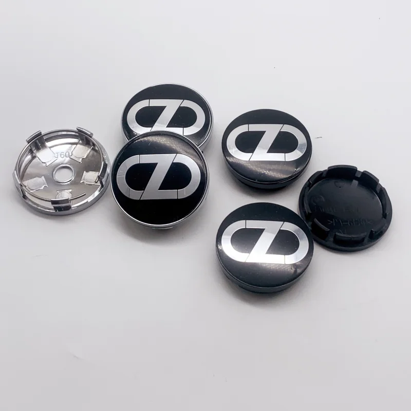 2026 New 4pcs 56mm 60mm Car Styling OZ Logo Car Wheel Hub Center Caps Sticker Rim Cover Decoration Badge Emblem Auto Accessories