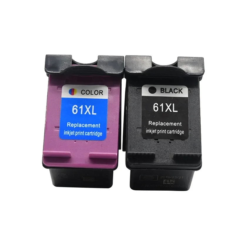 Compatible with HP61XL Ink Cartridge for HP 61 XL Envy 4500 4502 5530 Deskjet 1050 2050 3050 3054 3000 1000 Printer