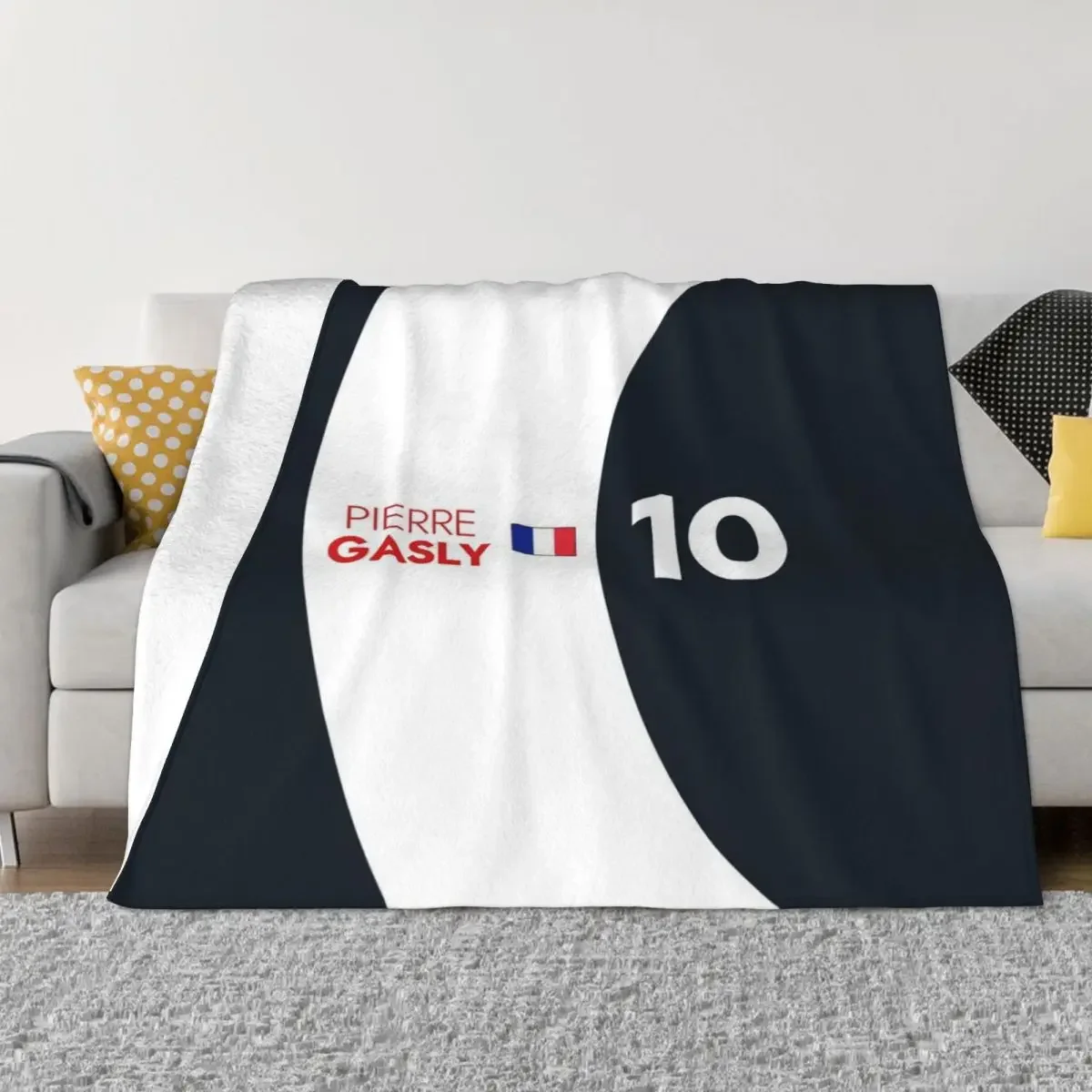 F1 2021 - #10 Gasly Throw Blanket Sofa Quilt Luxury Brand Blankets