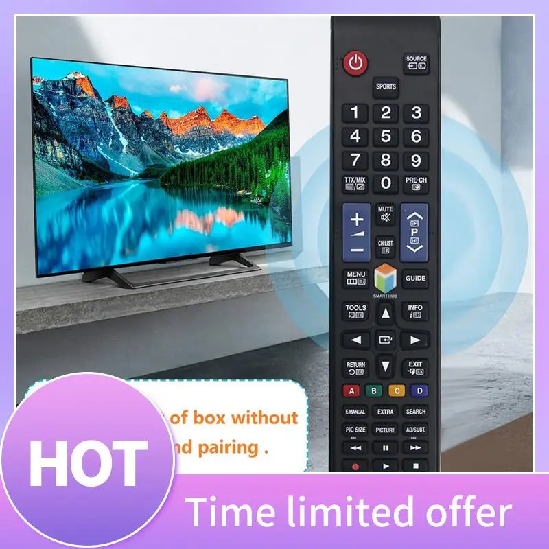 

ABFN-BN59-01198Q Замените пульт дистанционного управления для Smart TV UE40JU6445K UE55JU6445K T32E390SX