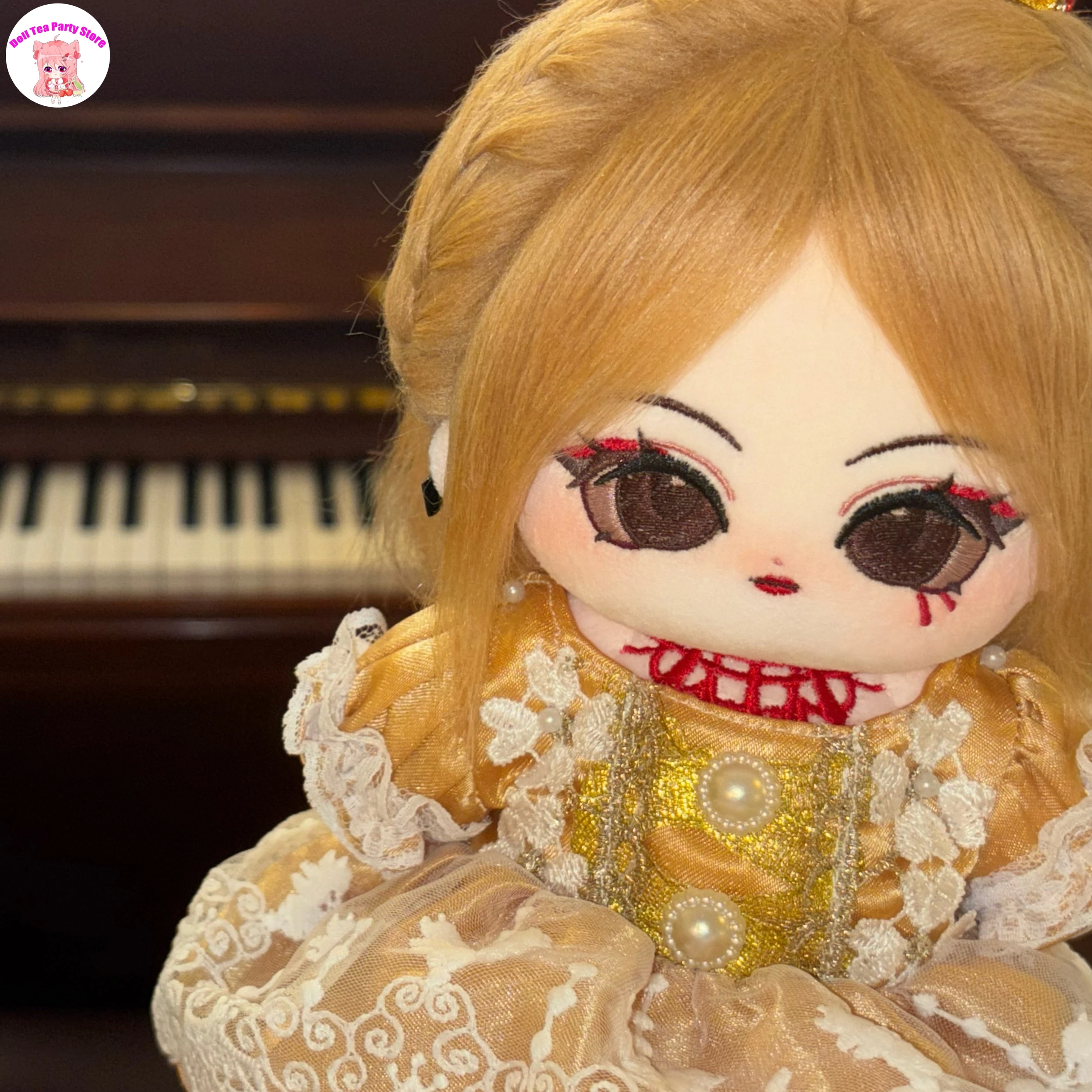 

Хлопковая кукла Game Identity VMary Bloody Queen, 20 см, аниме, плюшевые игрушки, сменная одежда, игрушки, фигурки, подарок на день рождения для тела