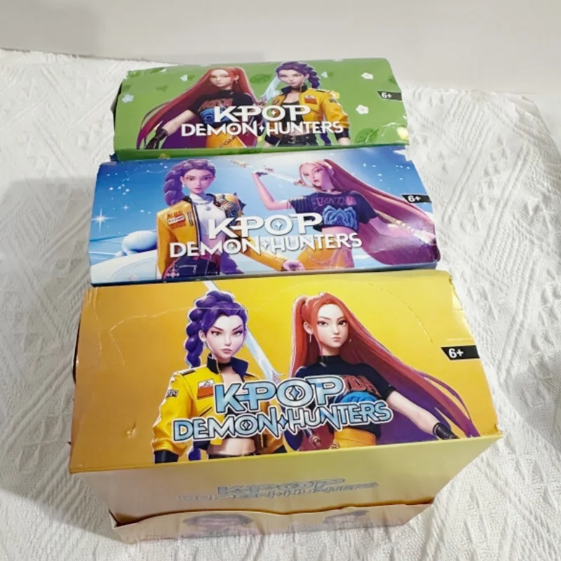 Kpop – boîte aveugle de cartes à collectionner, Huntrix Rumi Mira Zoey, personnage Laser Flash, sac mystère, cadeau Surprise