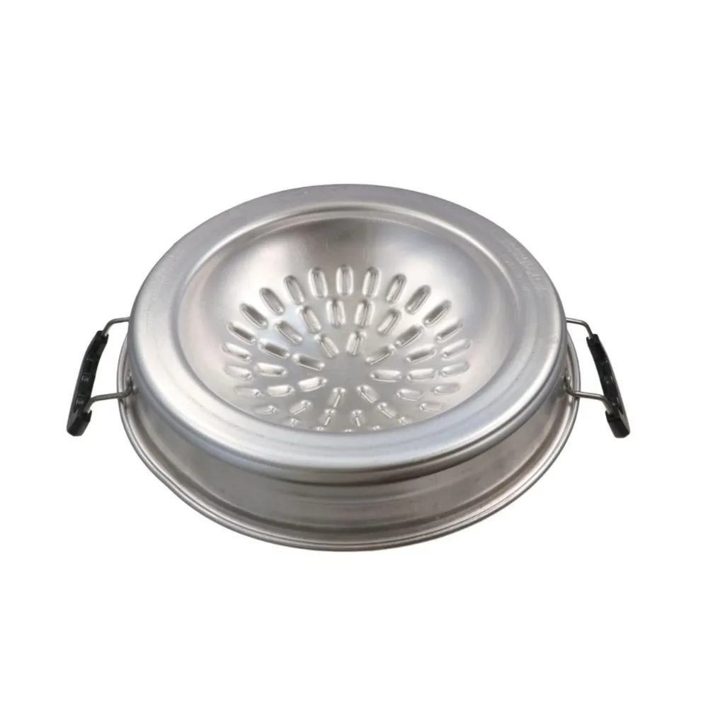 2 in 1 Hot Pot Grill Pan Non Stick Aluminum BBQ Grill Even Heating Tabletop Cooker for Indoor Outdoor Camping Kitchen view 4