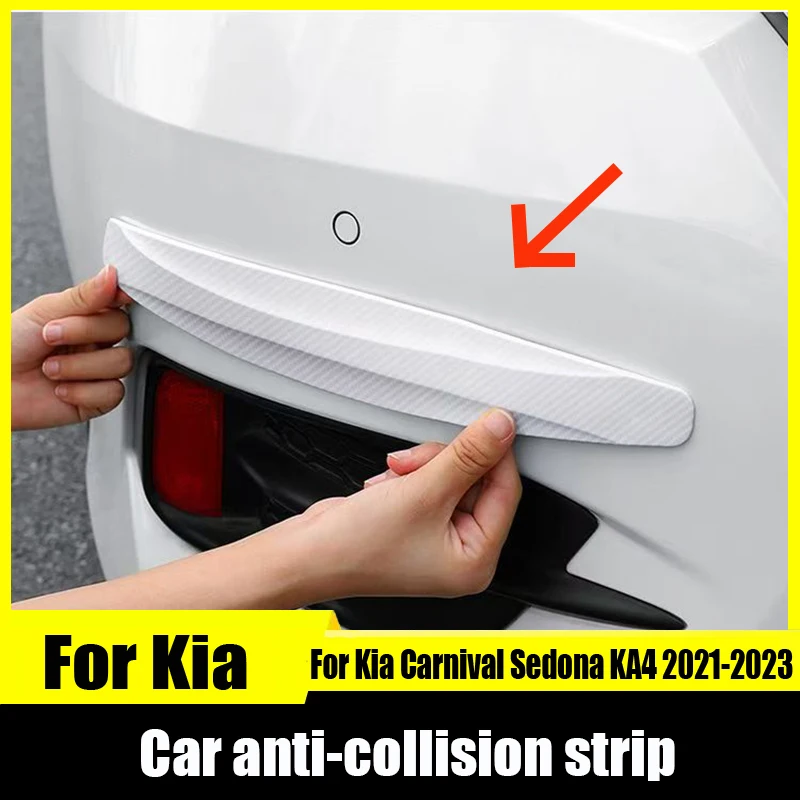 

Для Kia Carnival Sedona KA4 2021 2022 2023, автомобильный столкновение, бампер, край двери, наклейка от столкновений, защитная полоса от царапин