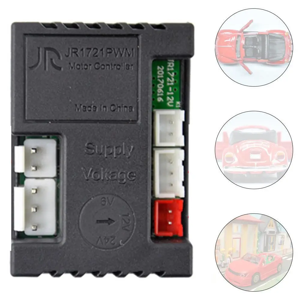 JR1721PWM Children's Electric Car Receiver Controller 12V Smooth Start Controllerc Car RC Accessories for JR1721PWM