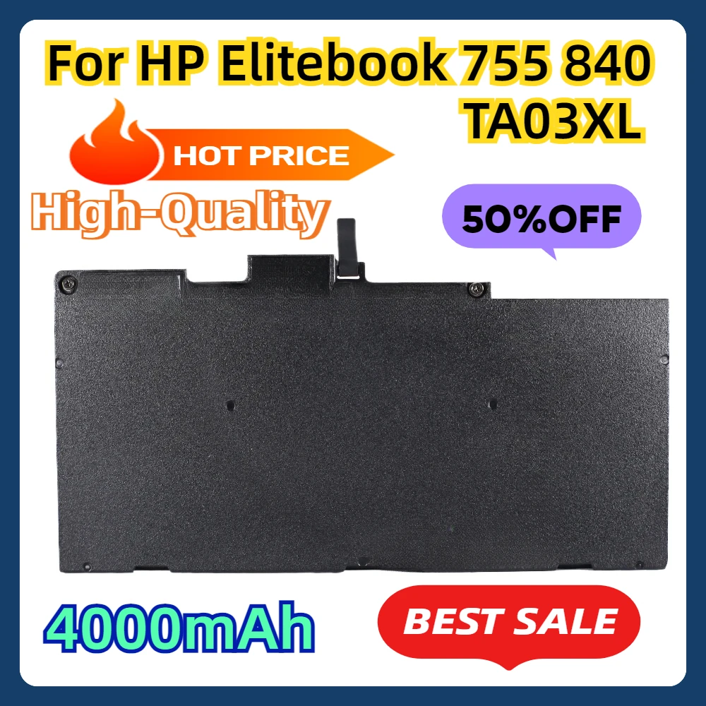 For HP Elitebook 755 840 848 850 G4 11.55V Rechargeable Spare High-Quality 854047-421 HSTNN-LB7J DODOMORN TA03XL Laptop Battery