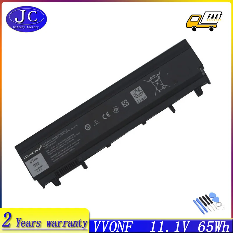 JC VV0NF VVONF N5YH9 Original Laptop Battery For Dell Latitude E5540 E5440 WGCW6 CXF66 VJXMC 0M7T5F 0K8HC 1N9C0 7W6K0 F49WX 65Wh