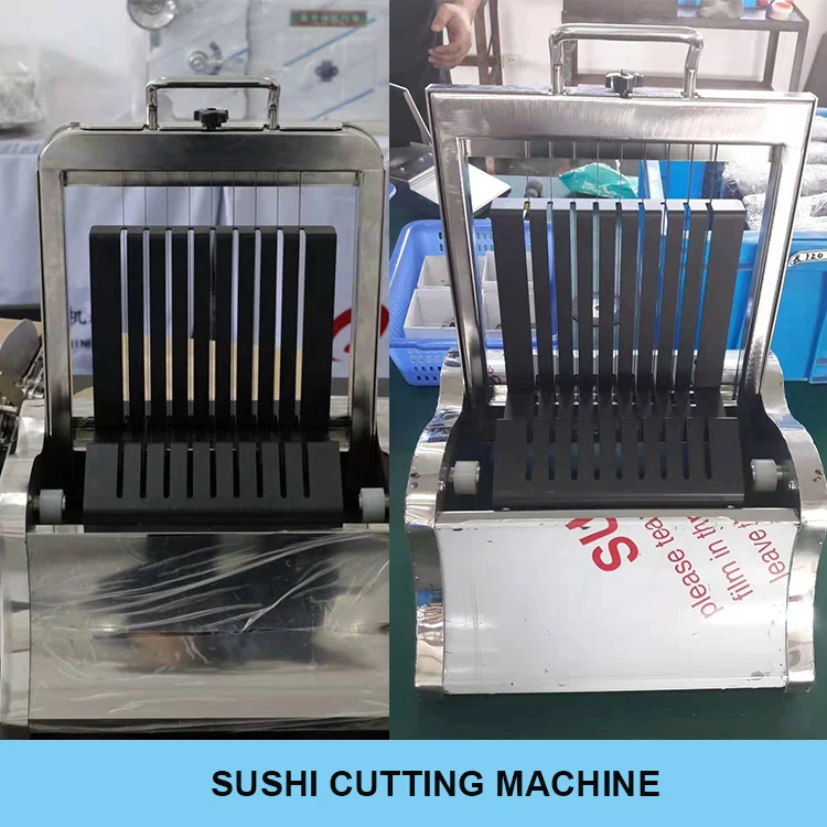 Manual sushi maker roller cutter, super sushi cutting machine