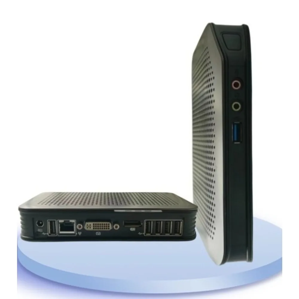 Compact Silent Mini Thin Client PC J1800 J1900 Cloud Terminal Desktop Computer Support Linux OS For Office