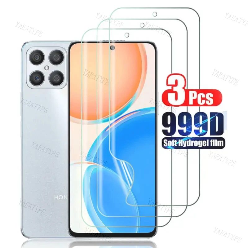 Гидрогелевая пленка для Honor X8A X9 X8 X9A X7 X7A X6 X5 X50 X50I X40 X40I 4G, Защитная пленка для телефона, 3 шт.