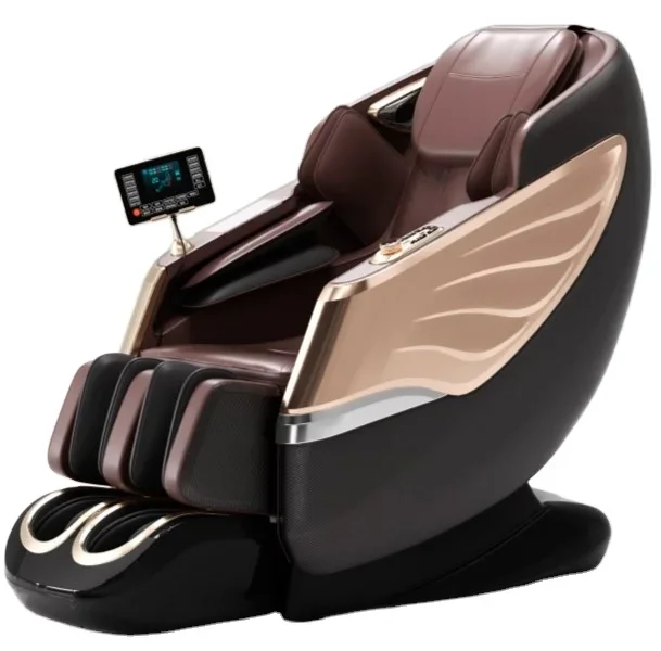 C90 2024 4d Electric Chair Massager Shiatsu Luxury Full Body Thai Stretch 3d 0 Gravity Back Leg Home Thai Massage Chair