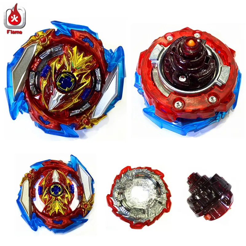 Solo Bey B-173 Infinite Achille Superking Bey B173 Shield Spinning Top Only sin lanzador, juguetes para niños, regalo para niños