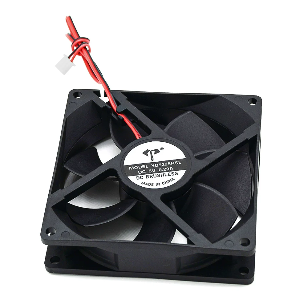 92mm 9225 ventilador DC 5V 12V 24V 92mm * 92mm * 25mm ventilador DC sin escobillas ventilador 92x92x25mm PC caja de la computadora refrigerador CPU