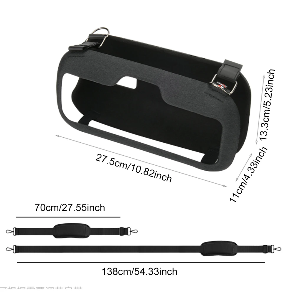 حافظة جلدية واقية مع حزام كتف وحقيبة حمل واقية للسفر لملحقات سماعات Bose SoundLink Max