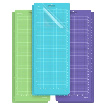 3 Pak 12X4.5 Inch Camee Silhouet Snijmat Voor Camee Pvc Snijmat Joy Accessoires Maker