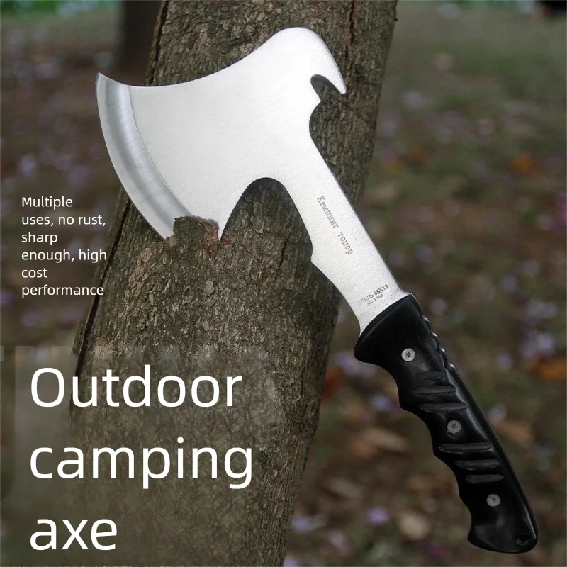 فأس تكتيكي خارجي - إنقاذ من الحرائق، والتخييم، والتسجيل، وفتح الجبال |   فأس اليد الثقيلة