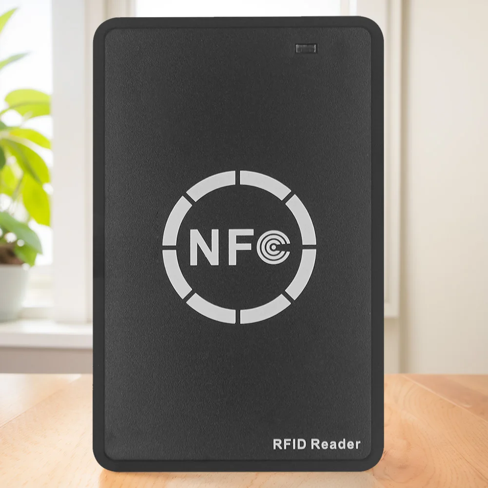 NFC Smart Card Reader RFID Copier 13.56MHz/125KHz/250KHz Card Duplicator Writer With 1M USB Data Cable For Door Access Control