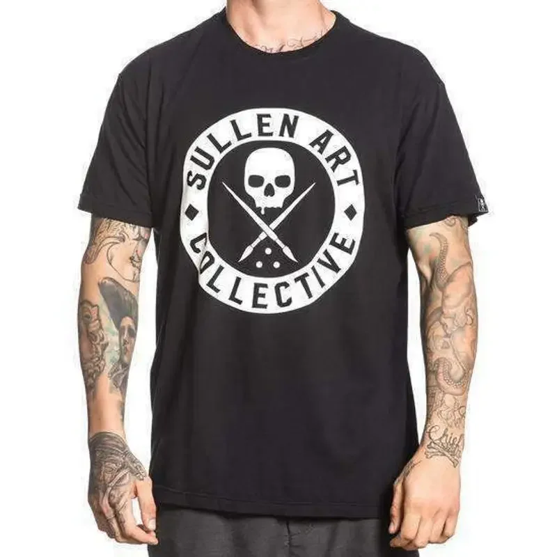 NEW Sullen BOH SOLID TEE SHIRT BLACK LARGE 2 LIMITED RELEASE EDITION