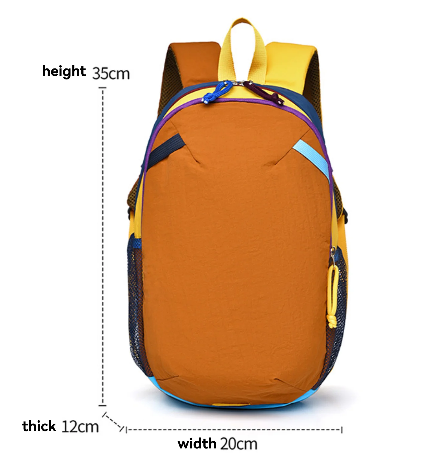 New Outdoor Small Backpack Dopamine Backpack for Women's Travel, Lightweight and High-end, Niche Commuting Backpack