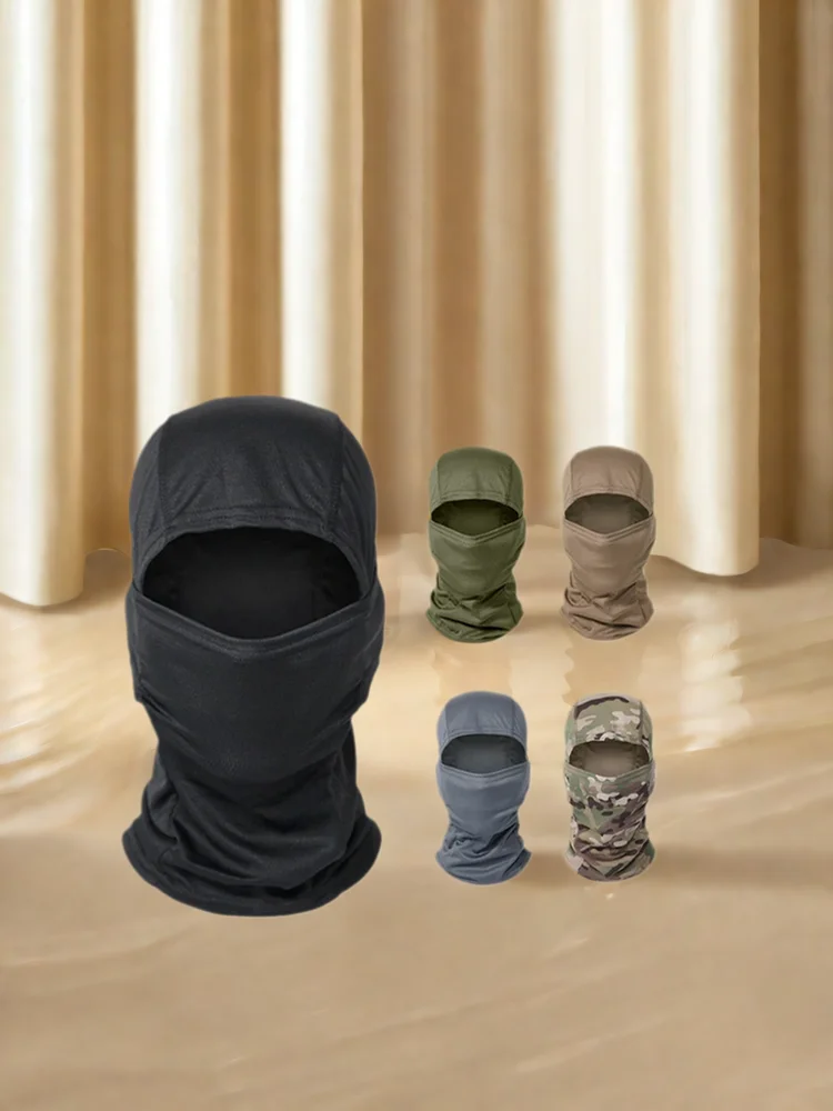 AliExpress Camouflage Balaclava Cap Outdoor Sunscreen Breathable Full Face Mask Bicycle Motorcycle Helmet Inner Cap Men Women Cycling Mask