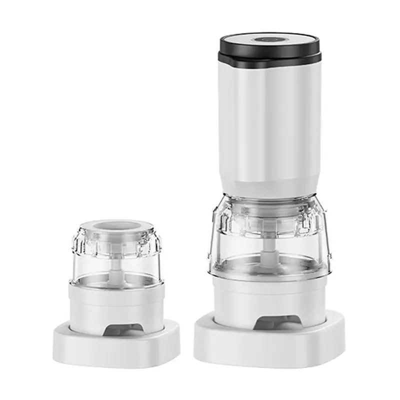

LITE-Electric Pepper Mill Set Adjustable Coarseness Automatic Salt And Pepper Grinder One-Handed Operation