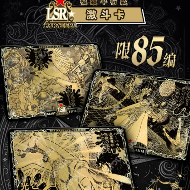 Kayou Saint Seiya Star Contract Pack Vol.1 Collection Card Booster Box Rare DR Gold Saints Anime Trading Cards For Collection