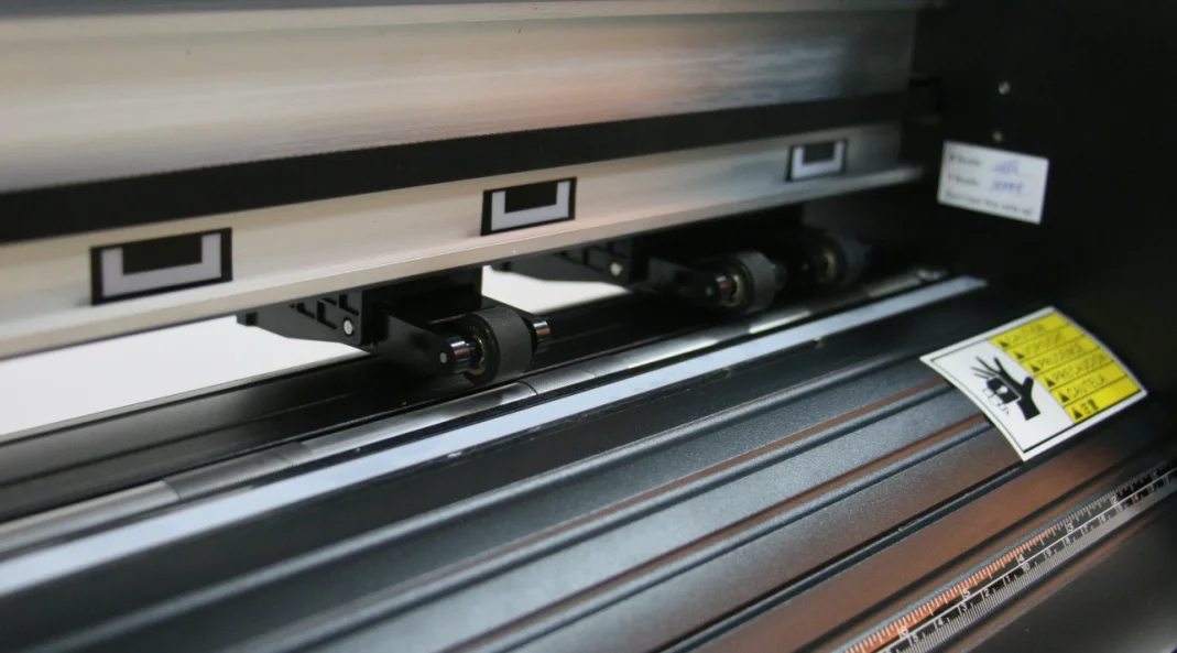 عربة قطع الراسمة YS-720 مع كاميرا شريط أبيض مع محرك متدرج #2