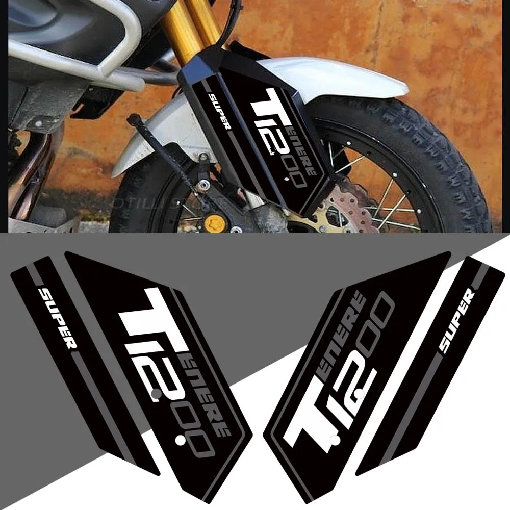 Motorcycle Front Fork Guards Protection Stickers FOR Yamaha Super Tenere XT1200Z / ES XTZ 1200 XT ADVENTURE 2010 - 2021