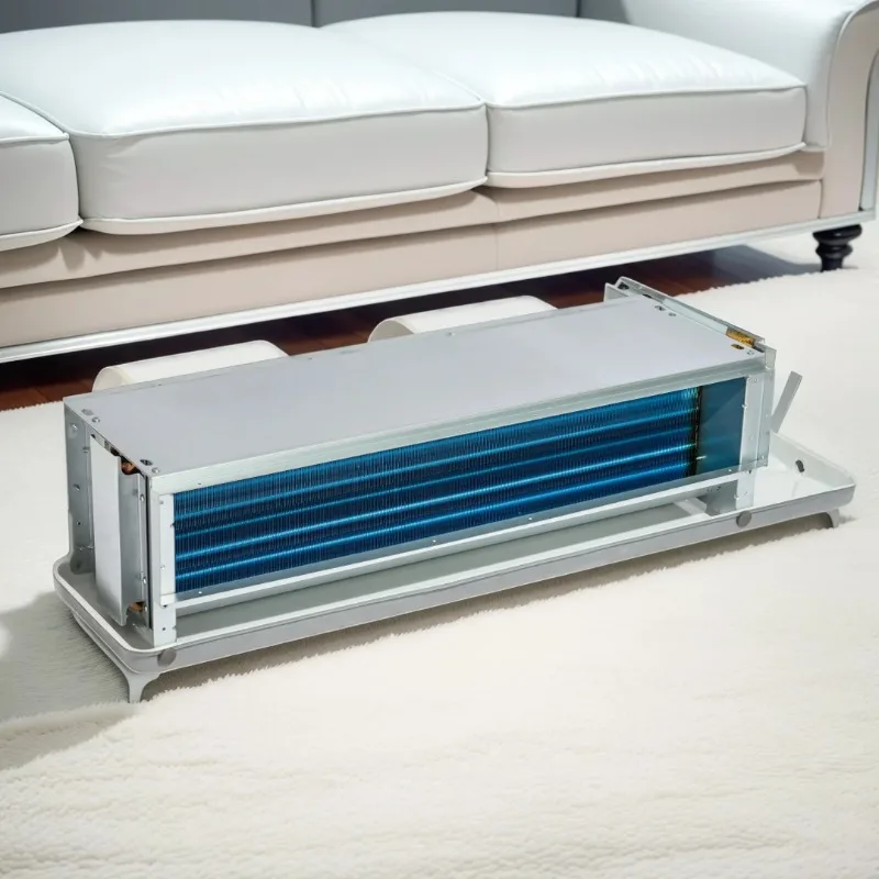 Commercial Concealed Chilled Water Duct Type Fan Coil Units for Heating and Cooling with Remote Control