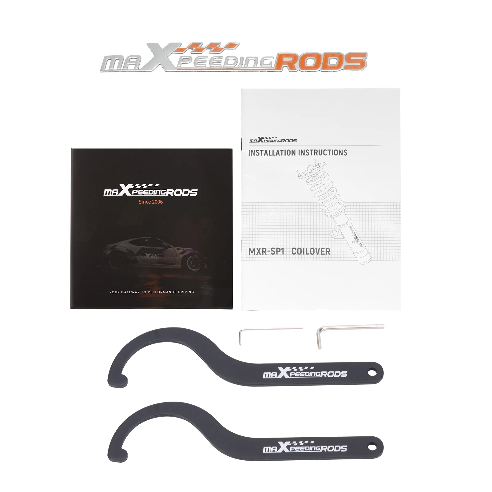 Kit de descenso de suspensión Coilover de amortiguador de 24 niveles para Honda CR-V 2002-2006