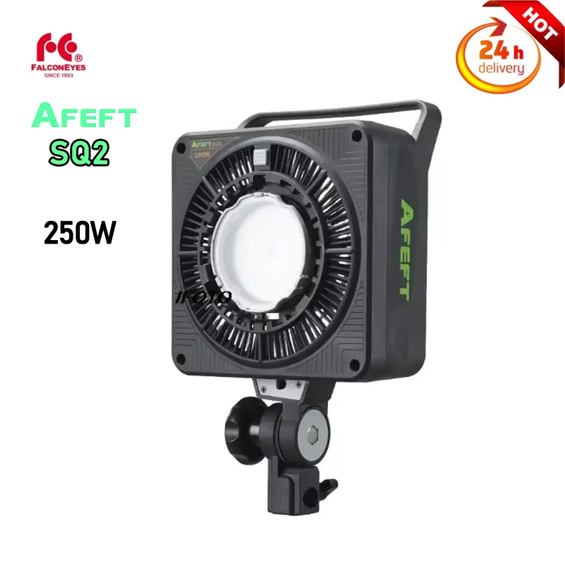 Falconeyes AFEFT Series SQ2 250W Film Video Photo Light Bi-color Portable LED Photo Light Broadcast Flexible LED Photo Light