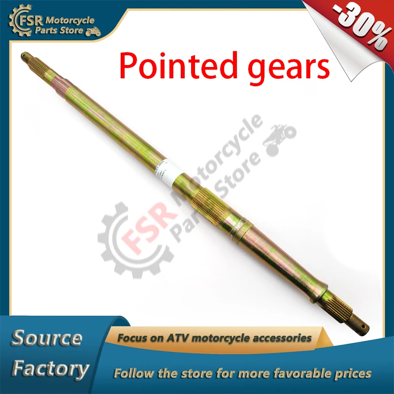 JS250 REAR WHEEL AXLE,POINTED TOOTH STATE,FOR JIANSHE ATV 250-5,P/N:SSA0-000009-0,QUAD BUGGY PARTS