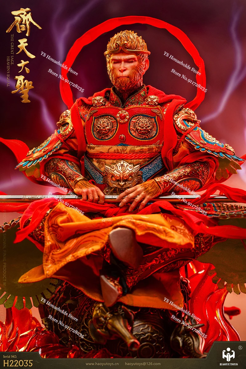 

HAOYUTOYS 1/6 H22035 Hero King Hero is Back H22038 Обронированный Wu Kong West to The Journey Brave Man 12 "Модель солдата Куклы Подарки