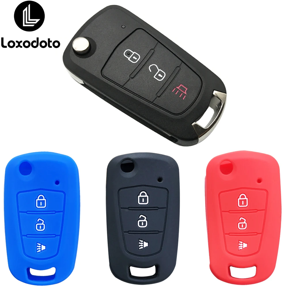 3 Buttons Car Remote Key Case Cover Shell for GREAT WALL WINGLE 5 6 3 7 Voleex C30 STEED HAVAL GW HOVER H5 Key Cover Accessories