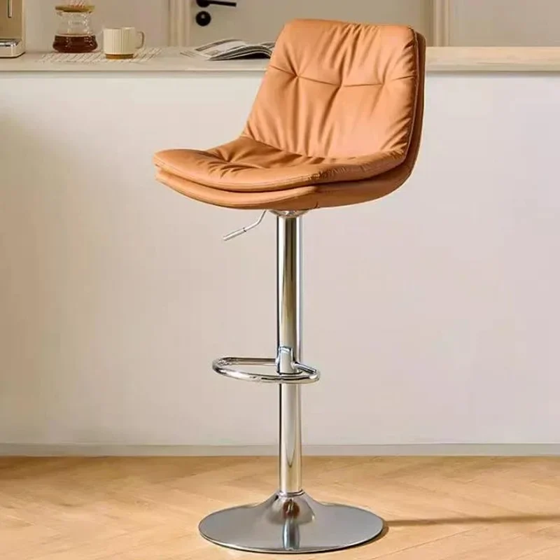 Verstelbare Nordic Barstoelen Luxe Draaibare Kantoor Hoge Kruk Barstoelen Receptie Italiaans Design Meubelen Barkrukken LLBC