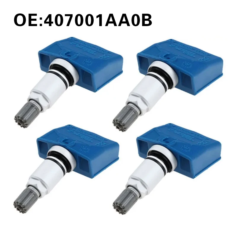 4PCS Tire Pressure Sensor 407001AA0B TPMS For Nissan Infiniti M35 M45 Q45 FX35 FX45 40700-1AA0B 40700-CD001 40700CD001 315MHZ