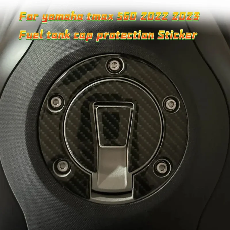 Tampa Do Tanque De Combustível Proteção Adesivo Para Yamaha Tmax 560 2023, Tanque 3D Adesivo Pad, Óleo e Gás Capa Protetora, Decoração