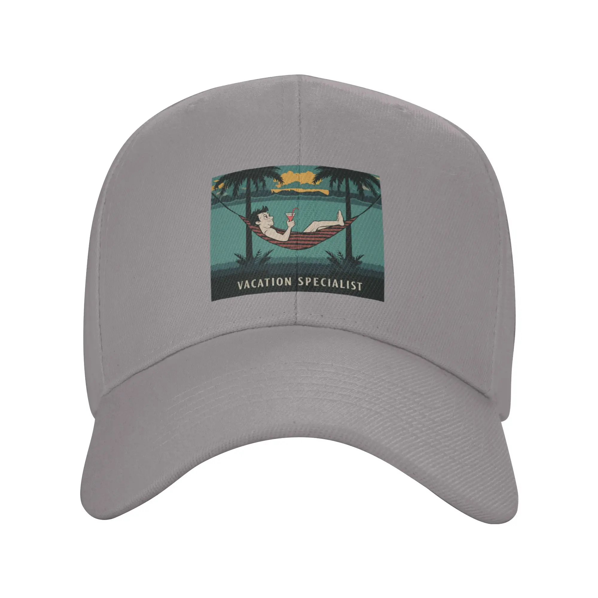 Hot Sale Vacation Specialist in Doing Nothing  Baseball Cap  Snapback Luxury Woman Cap  Weekend Getaway Luxury Woman Cap
