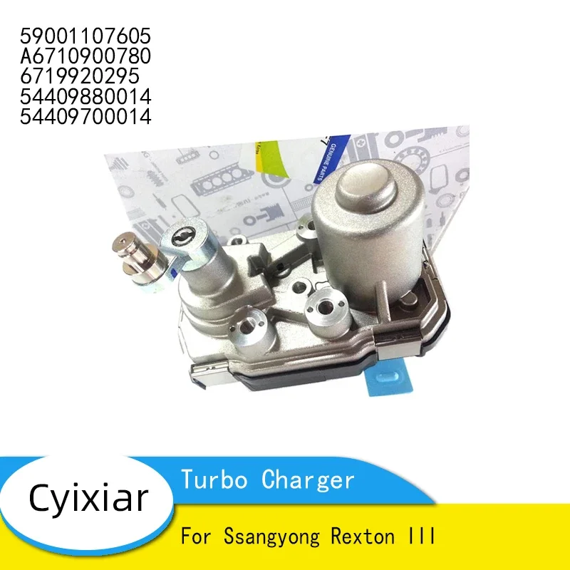 Turbo Actuator 59001107605 A6710900780 6719920295 Turbo Charger BV40 CHRA 54409880014 54409700014 for Ssangyong Rexton III