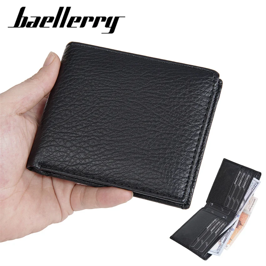 New Hot Sale Short Wallet Thin Purse Man Day Clutch Bag Coin Pocket Money Summer Slim Wallets Coin Purse Business Card Holder