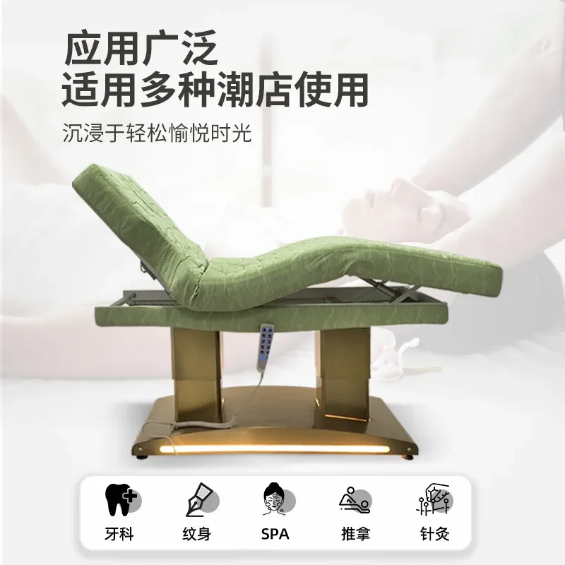 Electric Beauty Bed Upgraded Microsurgery Table for Massage Tattoo Eyelash Extension Body Treatment High End Adjustable