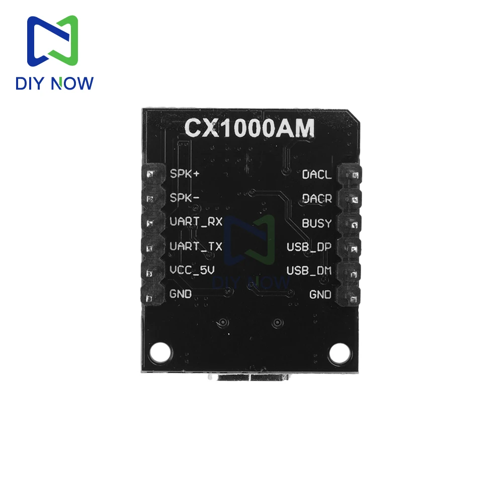 CX1000AM وحدة الصوت المسلسل Mp3 وحدة رقاقة الصوت رقاقة واحدة التحكم الزناد البث الصوتي نوع-C وحدة صوت مخصصة