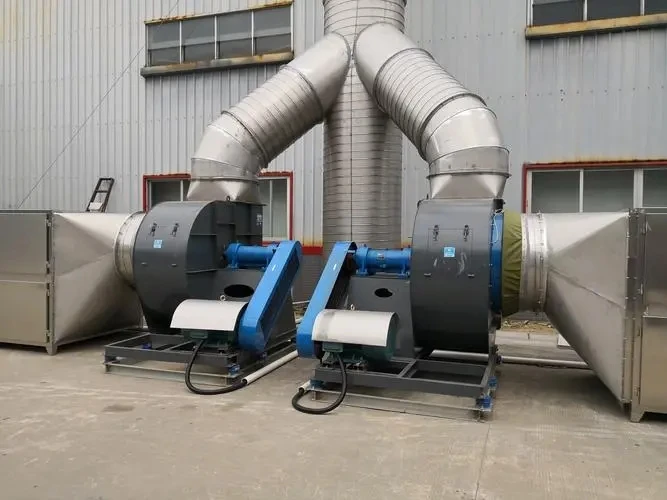 Stainless Steel Copper Motor Duct Centrifugal Fan 380V 2000 RPM High Airflow High Pressure Blowing 40dB+ Noise Industrial Use
