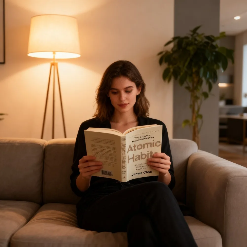العادات الذرية بقلم جيمس واضحة طريقة ثابتة سهلة لبناء عادات جيدة كسر سيئة كتب التحسين الذاتي للإدارة الذاتية